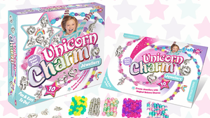 Unicorn Charm Jewellery - Create beautiful bracelets and necklaces and with magical unicorn charms!