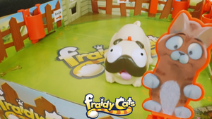 NEW Fraidy Cats Game - Escape from Mugs the Motorised Pug!