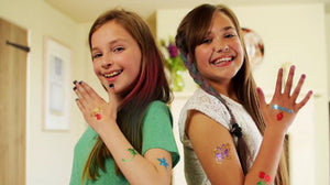 FabLab with the NEW Glitter Tattoos & Sparkly Nails Mega Pack!
