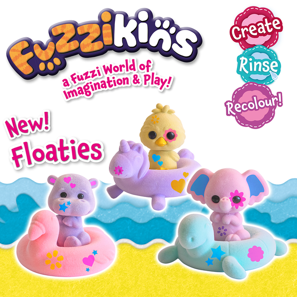 NEW Fuzzikins Floaties!