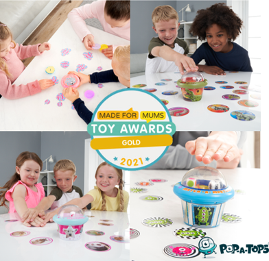 Pop-A-Tops & 5 Second Rule WIN 2021 Made For Mums Awards