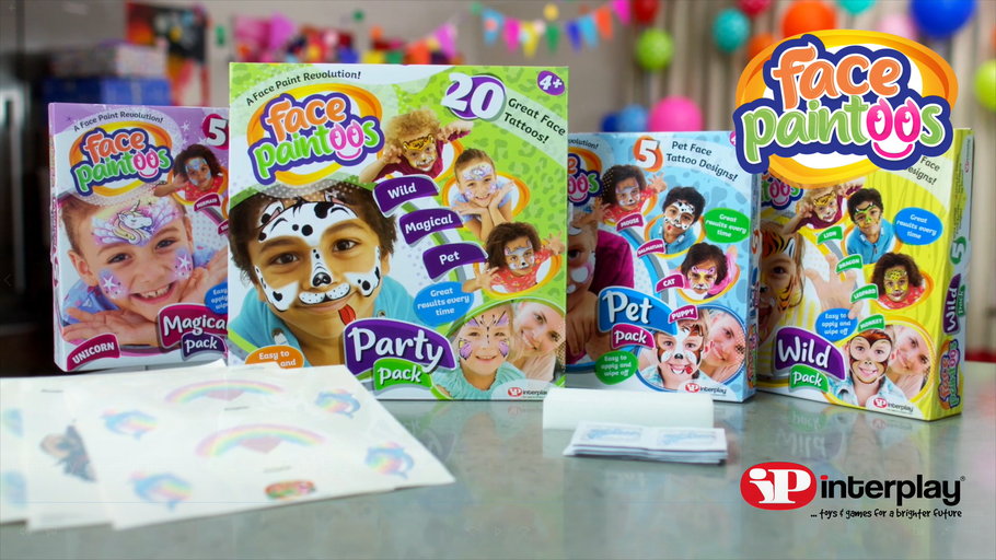 Bring your party to life with Face Paintoos!
