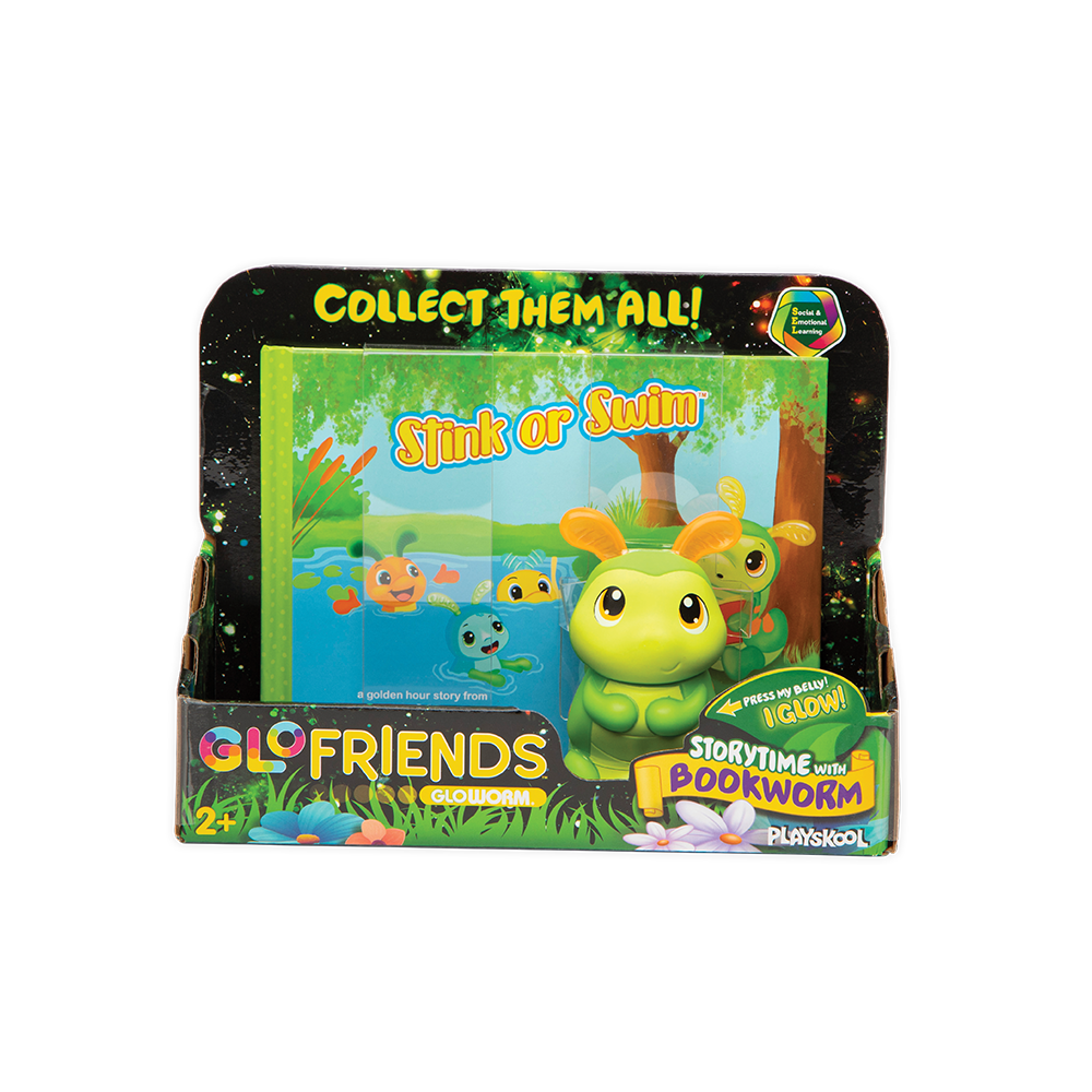 Playskool Glo Friends - Bookworm Stink or Swim Story Pack